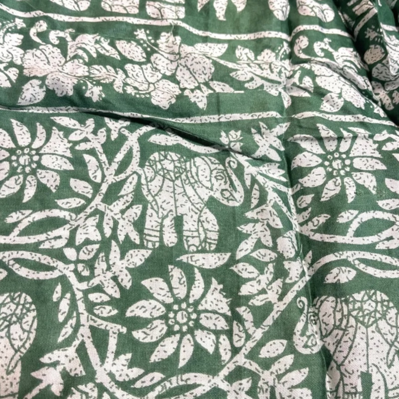 Штаны индийские легкие зеленые