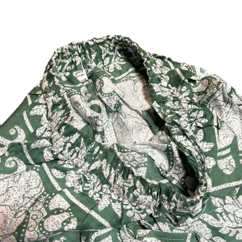 Штаны индийские легкие зеленые