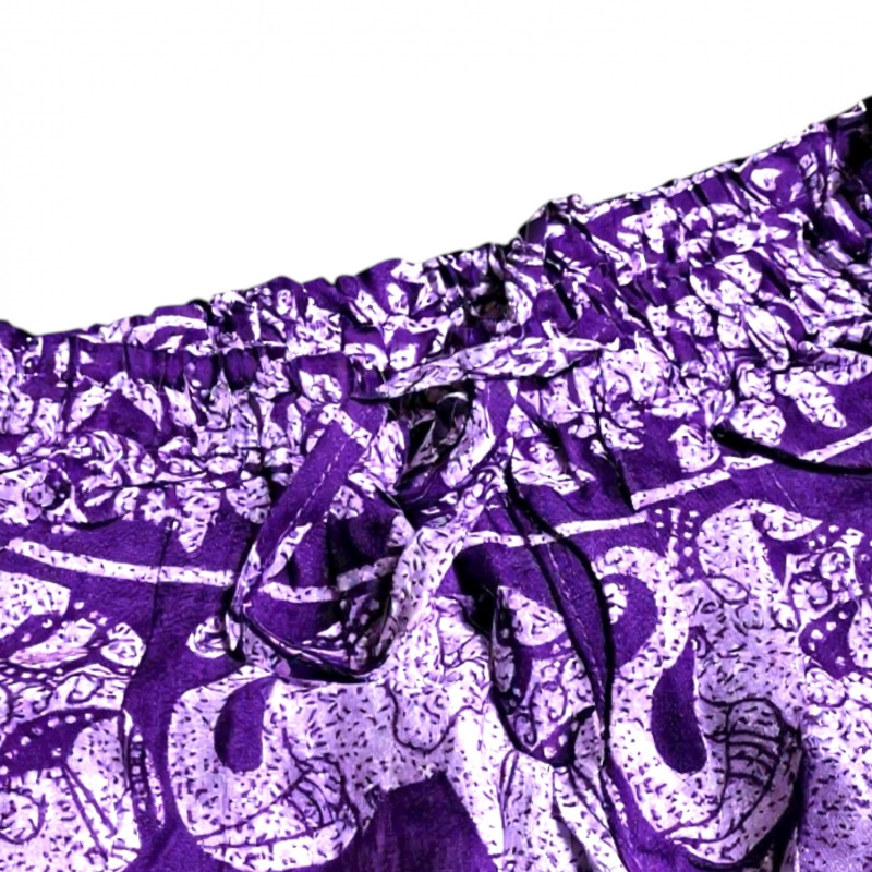 Штаны индийские легкие фиолетовые