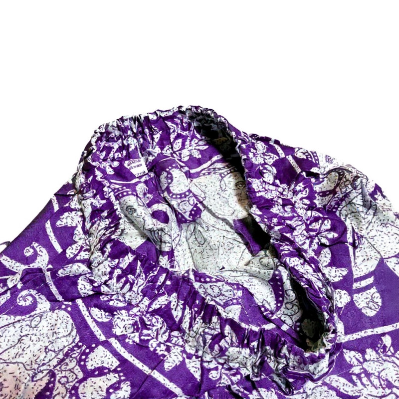 Штаны индийские легкие фиолетовые