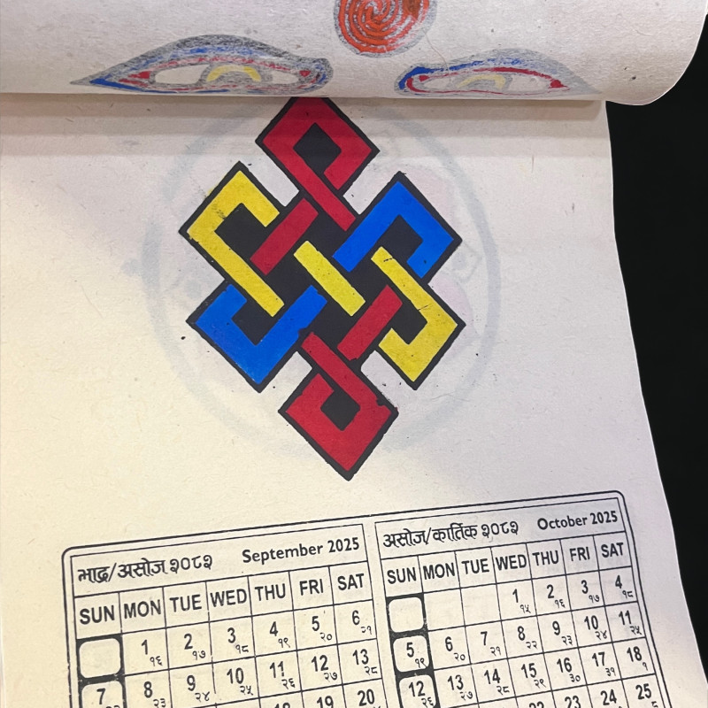 Непальский календарь «SYMBOL OF BUDDHISM» на 2025г.