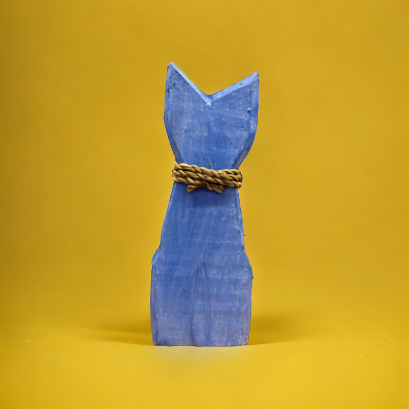 Кошка синяя из Индонезии (15см)