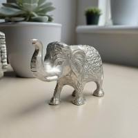 Слон алюминиевый  (15см)