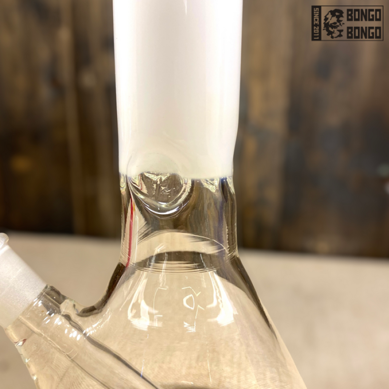 Бонг «Classic White Pipe» (30см) Прозрачный