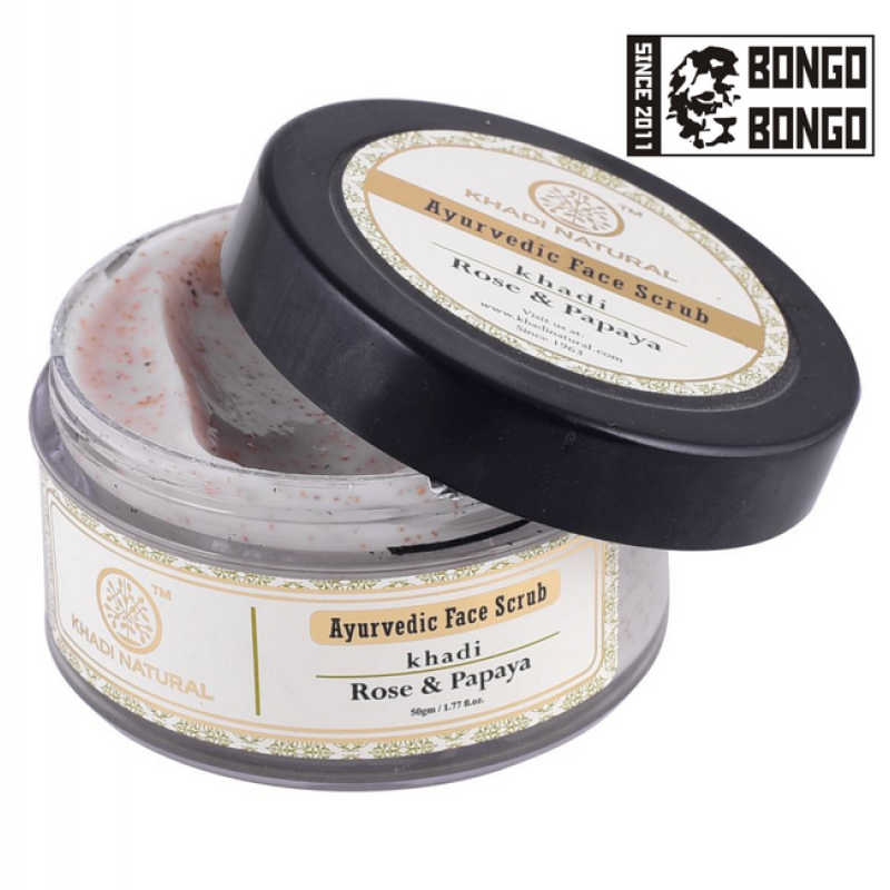 Скраб для лица с розой и папайей (Rose & Papaya Face Scrub)