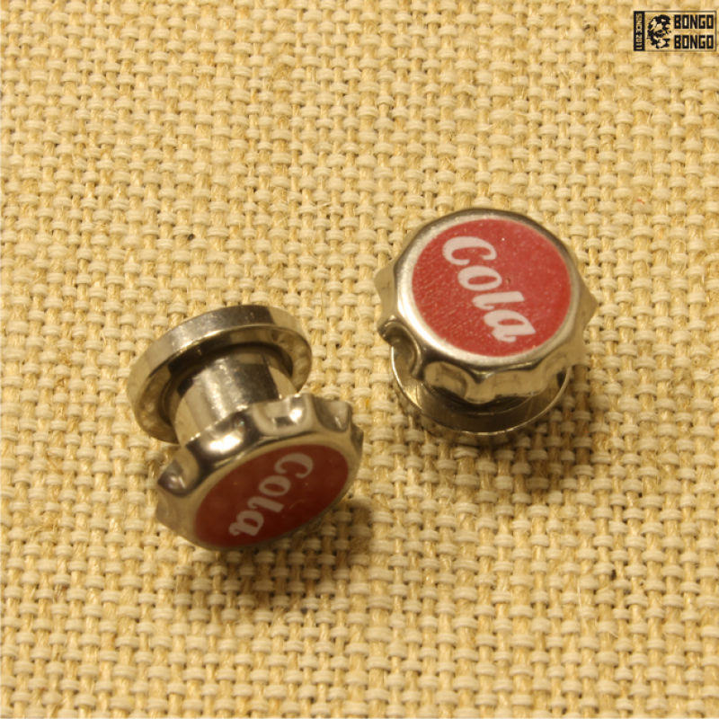 Плаги из стали («Cola»)  8мм | 1шт.