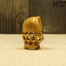 Сова из орехового дерева (6см)