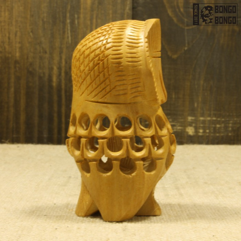 Сова из орехового дерева (8см)