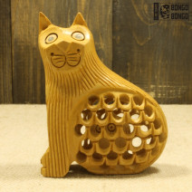 Кошка из орехового дерева #5